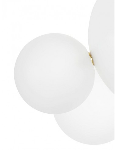 Lampa wisząca CAPRI 4 biała / złota