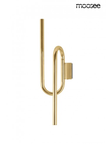 MOOSEE lampa ścienna MACAROON złota