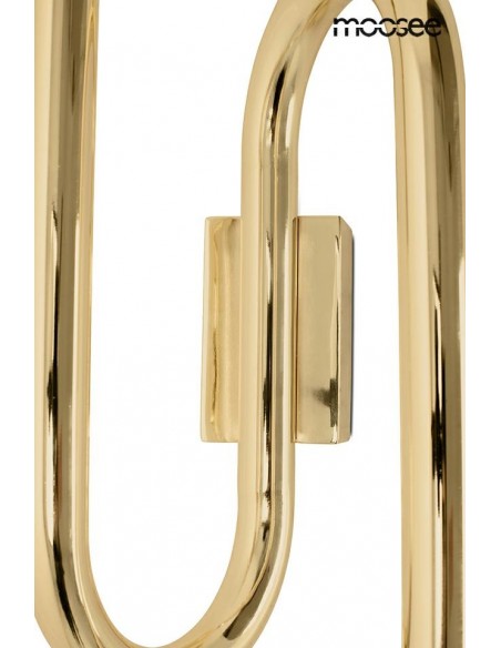 MOOSEE lampa ścienna MACAROON złota