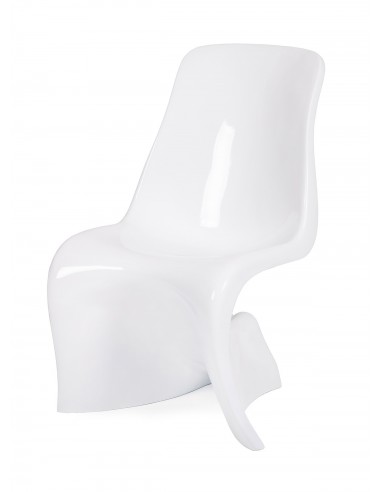 Krzesło HIM białe - włókno szklane