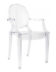 Krzesło LOUIS transparentne