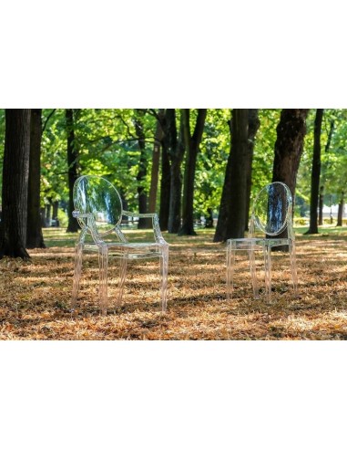 Krzesło LOUIS transparentne