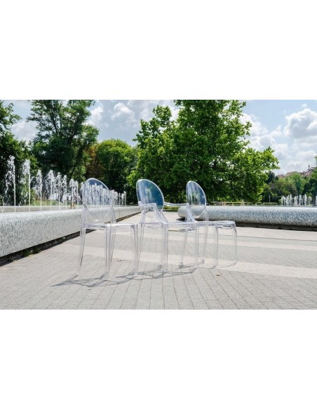 Krzesło LOUIS transparentne