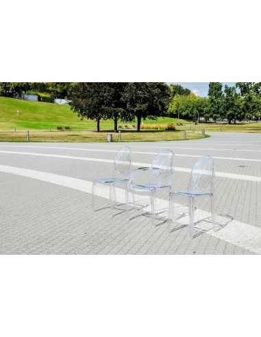 Krzesło LOUIS transparentne