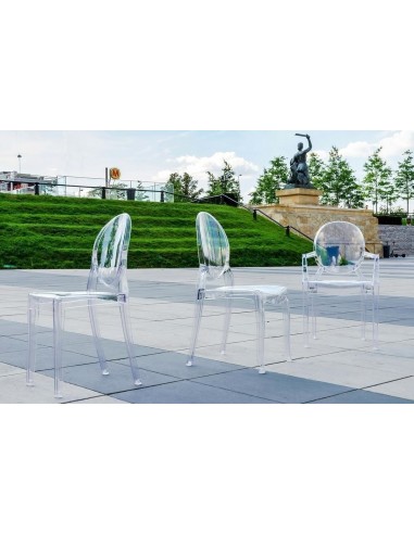 Krzesło LOUIS transparentne