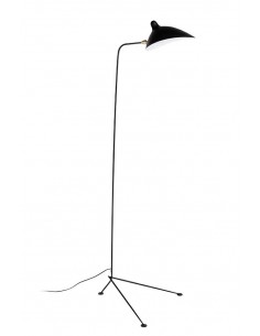 Lampa podłogowa RAVEN FLOOR UP czarna