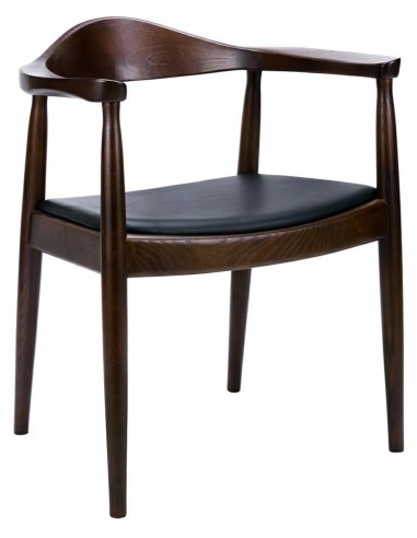 Krzesło KENNEDY ciemnobrązowe