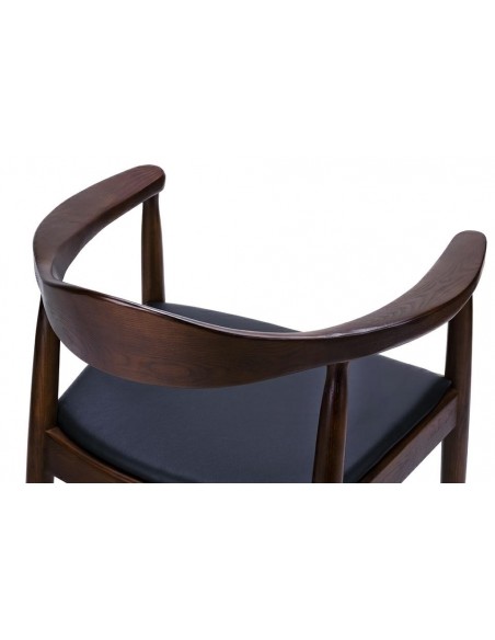 Krzesło KENNEDY ciemnobrązowe