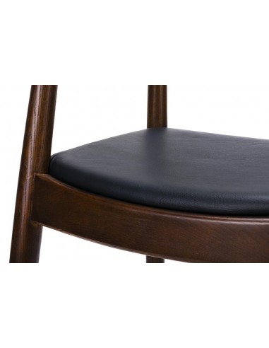 Krzesło KENNEDY ciemnobrązowe