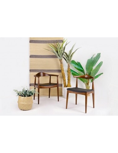 Krzesło KENNEDY ciemnobrązowe