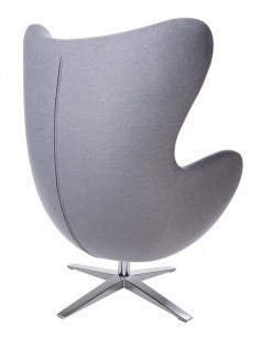 Fotel EGG SZEROKI szary 2