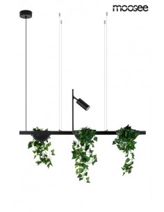 MOOSEE lampa wisząca PLANT LINE czarna 2