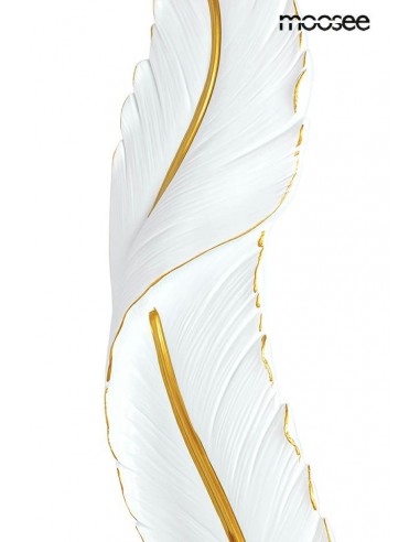 MOOSEE lampa ścienna IKAR 80  biała / złota