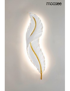 MOOSEE lampa ścienna IKAR 60  biała / złota 2