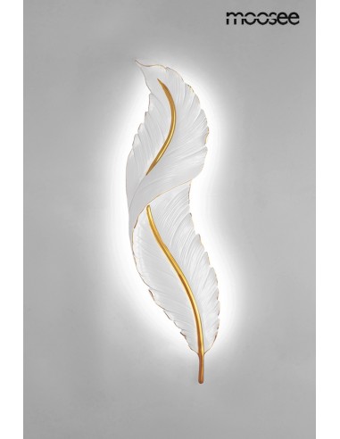 MOOSEE lampa ścienna IKAR 60  biała / złota