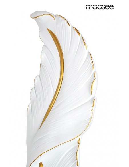 MOOSEE lampa ścienna IKAR 60  biała / złota MOOSEE lampa ścienna IKAR 60  biała / złota