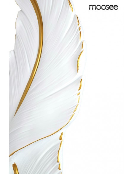 MOOSEE lampa ścienna IKAR 60  biała / złota MOOSEE lampa ścienna IKAR 60  biała / złota