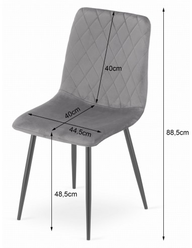 Krzesło TURIN - różowy welur / nogi kolor drewna