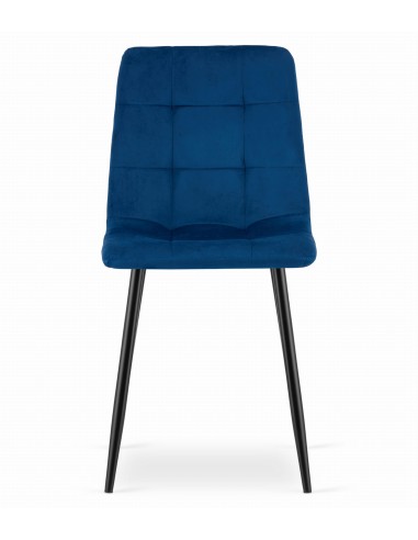 Krzesło KARA - granat aksamit