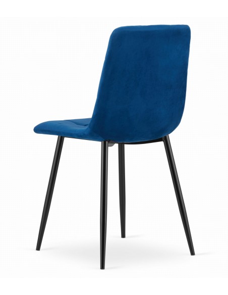Krzesło KARA - granat aksamit