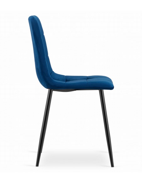 Krzesło KARA - granat aksamit