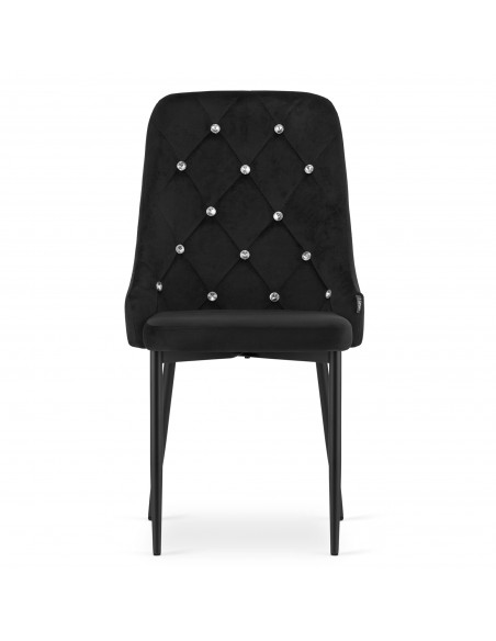Krzesło AMORE - czarne