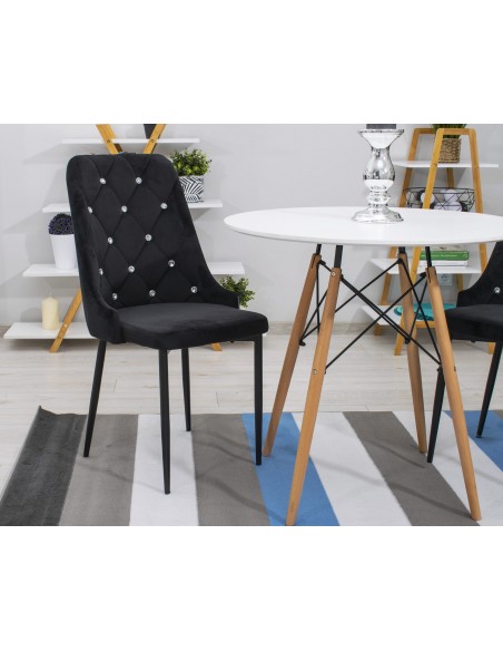 Krzesło AMORE - czarne