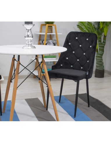Krzesło AMORE - czarne