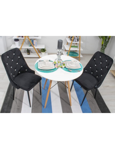 Krzesło AMORE - czarne