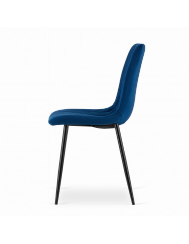 Krzesło LAVA - granat aksamit