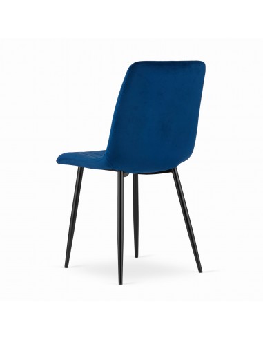 Krzesło LAVA - granat aksamit