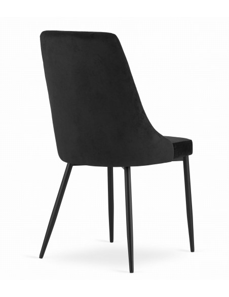 Krzesło IMOLA - czarny welur