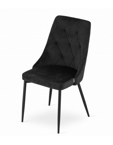 Krzesło IMOLA - czarny welur
