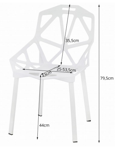 Krzesło ESSEN - czarne