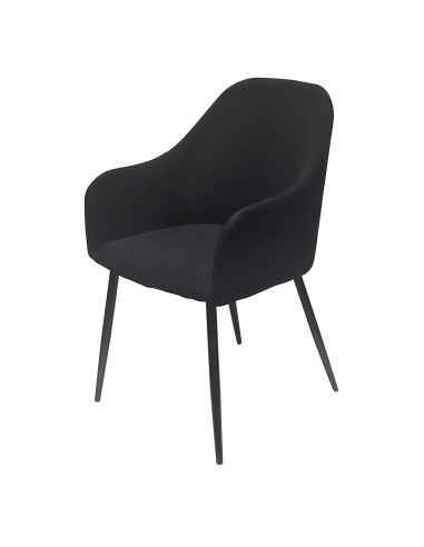 Krzesło MONTANA czarny sztruks