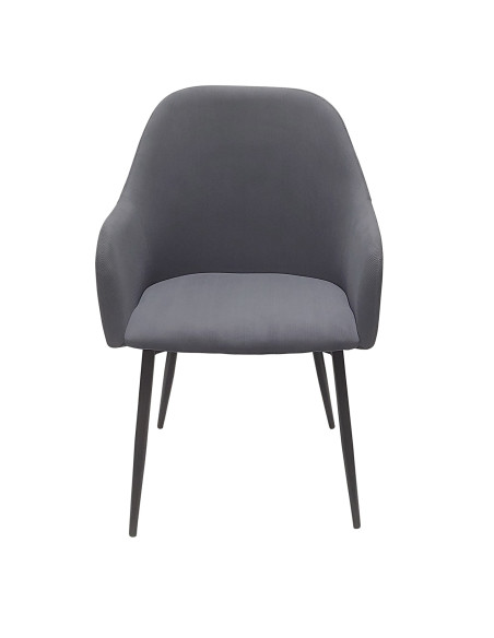 Krzesło MONTANA szary sztruks