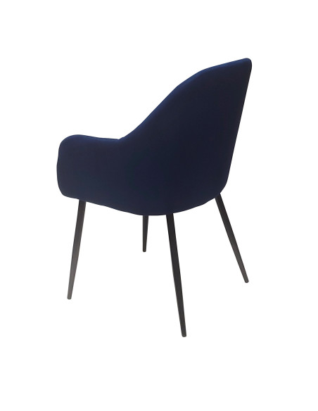 Krzesło MONTANA granatowy sztruks
