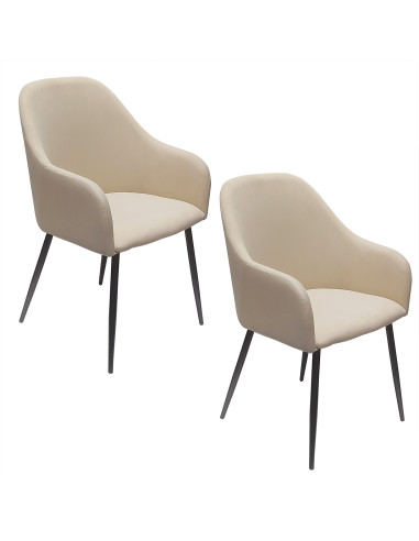 Krzesło MONTANA beżowy sztruks