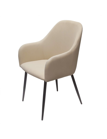 Krzesło MONTANA beżowy sztruks