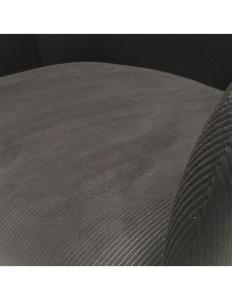 2 krzesła MONTANA czarny sztruks