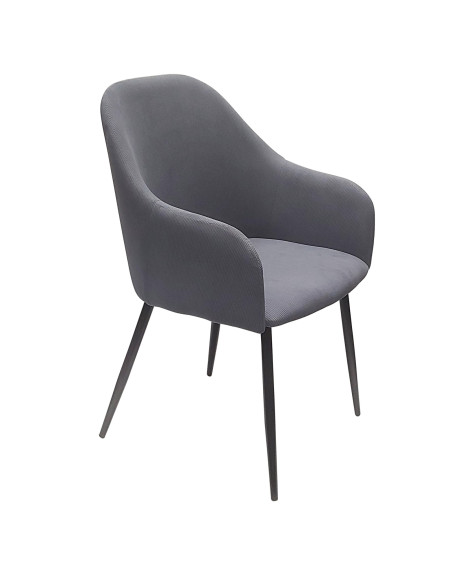 2 krzesła MONTANA szary sztruks