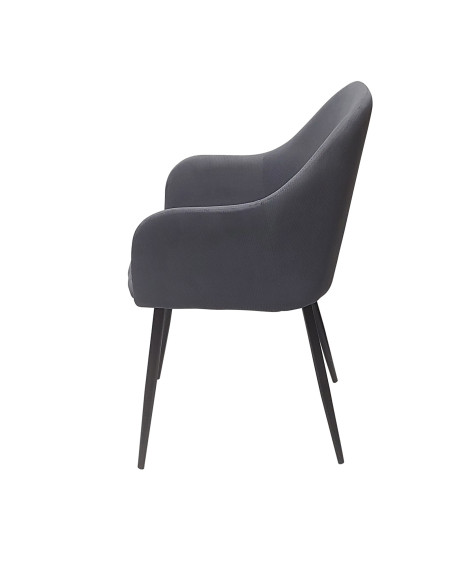 2 krzesła MONTANA szary sztruks