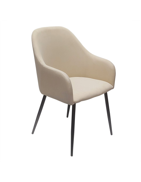 2 krzesła MONTANA beżowy sztruks