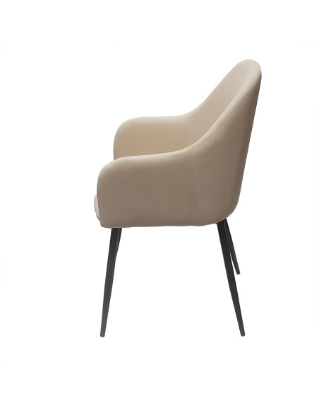 2 krzesła MONTANA beżowy sztruks