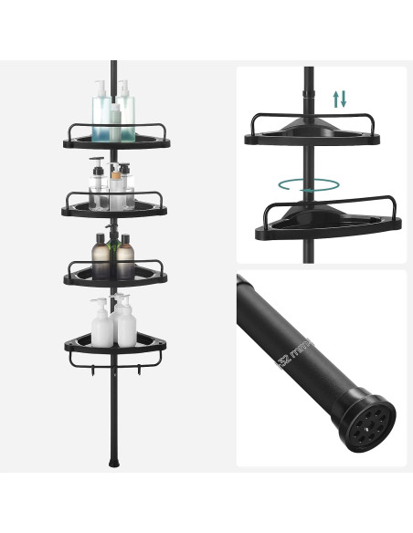 Półka Łazienkowa Teleskopowa - BCB001B01