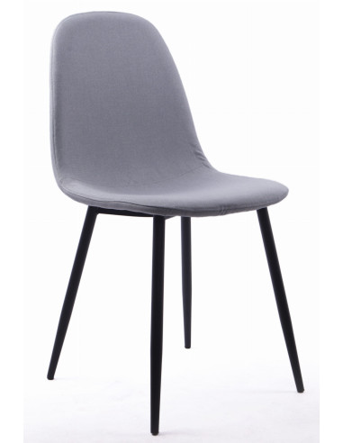 Krzesło DART - jasno-szare / nogi czarne