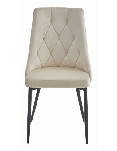 Krzesło IMOLA - beż aksamit