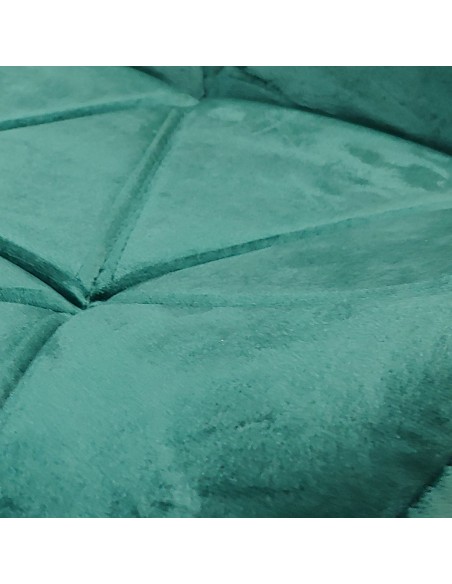 Krzesło ELIOT VELVET zielone - welur