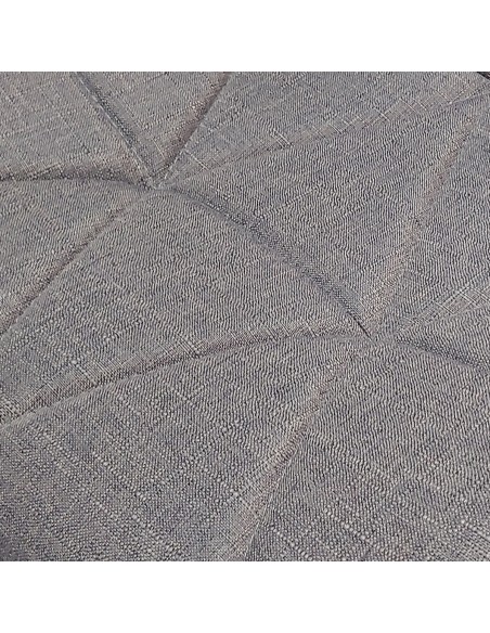 4 krzesła ELIOT FABRIC jasny szary melanż - materiał