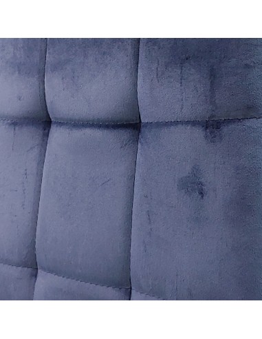 Krzesło MONAKO VELVET granatowe